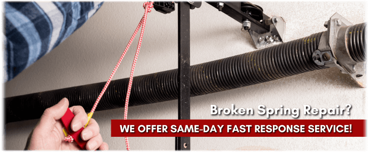 Broken Garage Door Spring Debary FL